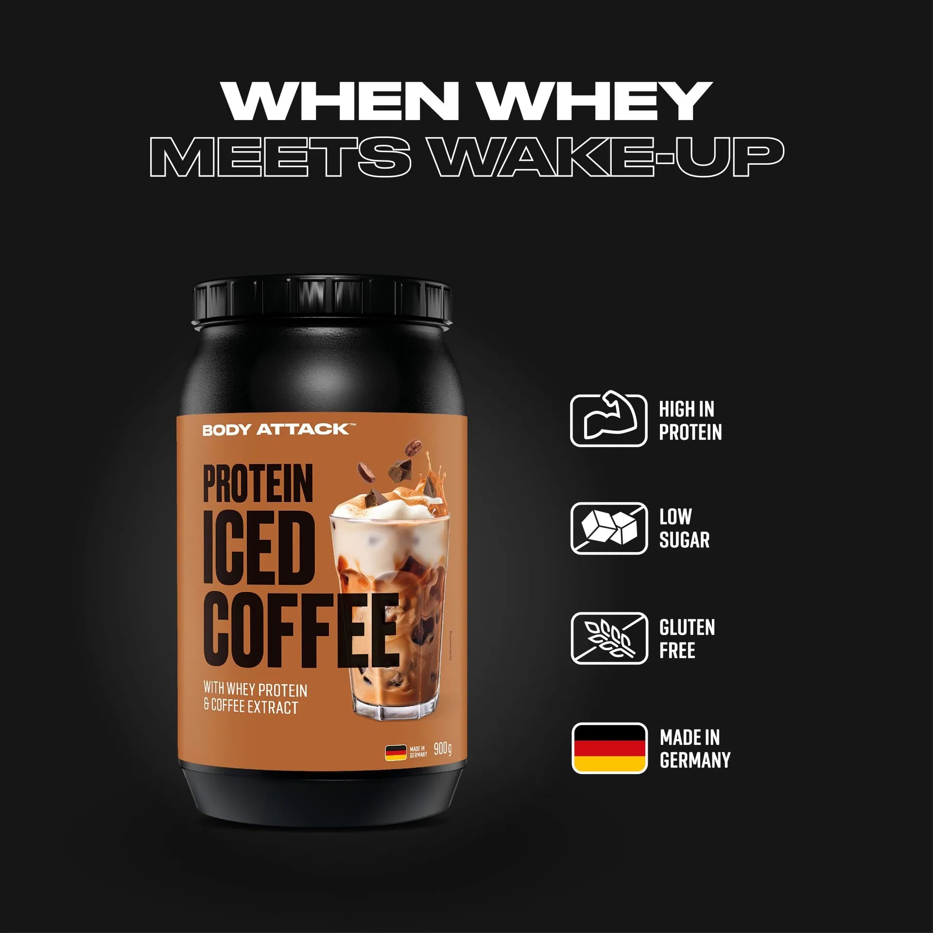 Protein Iced Coffee 900g